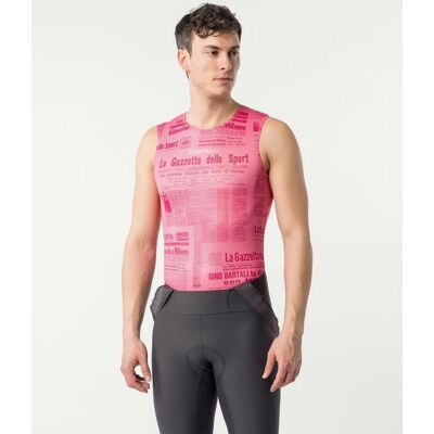 Castelli Giro d'Italia 2026 Gazzetta Dello Sport ärmelloses Funktionsunterhemd pinkfuchsia - S male Castelli Giro d'Italia 2026 Gazzetta Dello Sport ärmelloses Funktionsunterhemd pinkfuchsia - S male