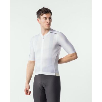 Castelli Giro d'Italia 2026 Espresso Kurzarmtrikot weiß - XL male Castelli Giro d'Italia 2026 Espresso Kurzarmtrikot weiß - XL male