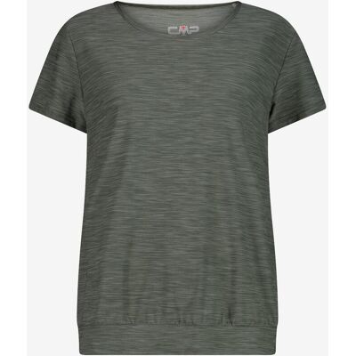 CMP Stretch Jersey Damen T-Shirt grün chrom - XL female CMP Stretch Jersey Damen T-Shirt grün chrom - XL female