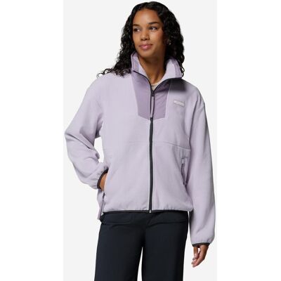 Columbia Sequoia Grove Full Zip Fleece Damen Fleecejacke hellviolett - L female Columbia Sequoia Grove Full Zip Fleece Damen Fleecejacke hellviolett - L female