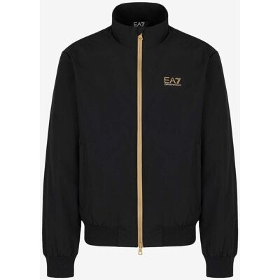 Sudadera EA7 Core Identity Gold Full Zip schwarz gold - XXL male Sudadera EA7 Core Identity Gold Full Zip schwarz gold - XXL male