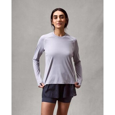 Endura Alltrack Rout Tech Langarmtrikot grau aluminium Damen - XS female Endura Alltrack Rout Tech Langarmtrikot grau aluminium Damen - XS female