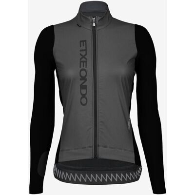 Etxeondo Urrun GORE-TEX Windstopper Damen Windjacke schwarz grau - M female Etxeondo Urrun GORE-TEX Windstopper Damen Windjacke schwarz grau - M female