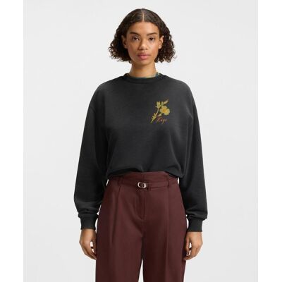 HUGO Deroxina Damen Sweatshirt schwarz - L female HUGO Deroxina Damen Sweatshirt schwarz - L female