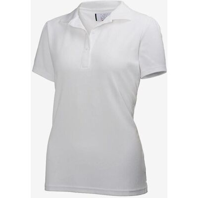 Helly Hansen Tech Crew Polo Kurzarm Weiß Damen - S female Helly Hansen Tech Crew Polo Kurzarm Weiß Damen - S female