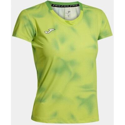 Joma Smash kurzärmeliges T-Shirt Damen grün limette - XL female Joma Smash kurzärmeliges T-Shirt Damen grün limette - XL female