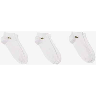 Lacoste Sport Short Socken weiß (3 Paare) - 35-38 unisex Lacoste Sport Short Socken weiß (3 Paare) - 35-38 unisex