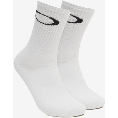 Oakley Ellipse Crew Socken reinweiß/schwarz - L unisex Oakley Ellipse Crew Socken reinweiß/schwarz - L unisex