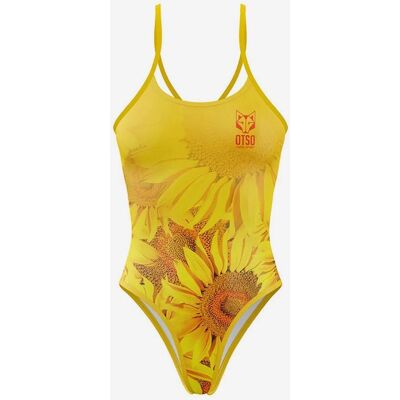 Otso Sunflower Damen Badeanzug dunkelgelb/orange - XS female Otso Sunflower Damen Badeanzug dunkelgelb/orange - XS female
