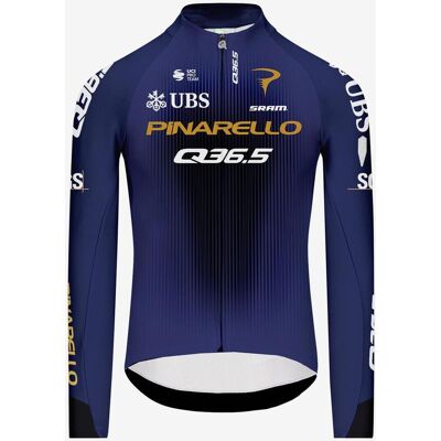 Q36.5 Pro Cycling Team 2026 Gregarius Langarmtrikot blau - L male Q36.5 Pro Cycling Team 2026 Gregarius Langarmtrikot blau - L male