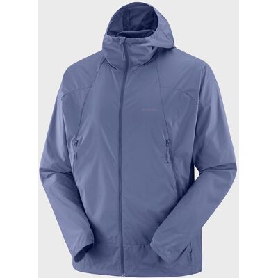 Salomon Outwind Damen Kapuzenjacke violett - M male Salomon Outwind Damen Kapuzenjacke violett - M male