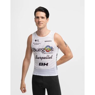 Siroko Burgos Burpellet BH 2025 Funktionsunterhemd ärmellos weiß - L-XL male Siroko Burgos Burpellet BH 2025 Funktionsunterhemd ärmellos weiß - L-XL male