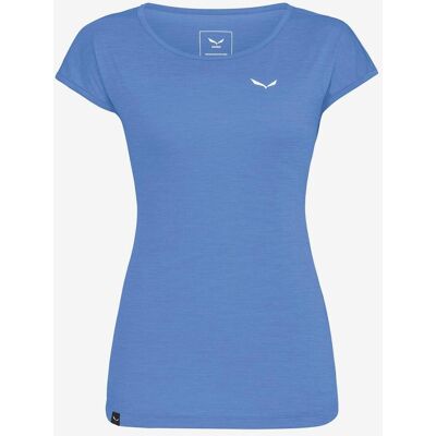 Salewa Puez Melange Dry Damen T-Shirt seidenblau - 38 female Salewa Puez Melange Dry Damen T-Shirt seidenblau - 38 female