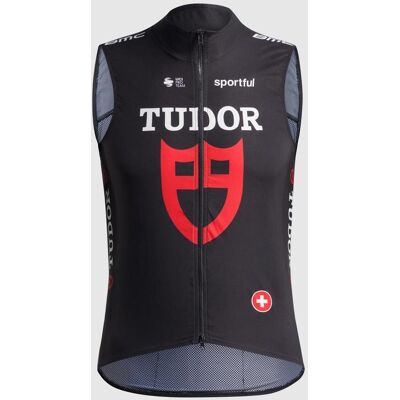 Sportful Tudor Pro Cycling Team 2026 Pro 2 Weste schwarz rot - M male Sportful Tudor Pro Cycling Team 2026 Pro 2 Weste schwarz rot - M male