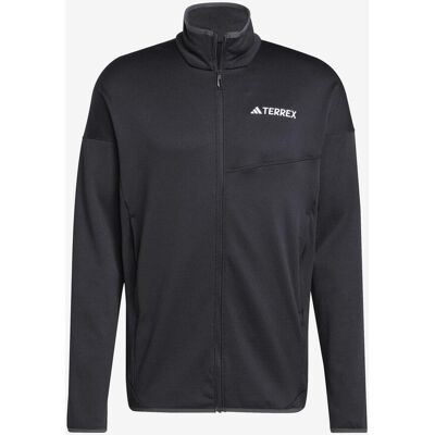 adidas Schwarze Xperior Climawarm Fleecejacke - Wandern adidas Schwarze Xperior Climawarm Fleecejacke - Wandern