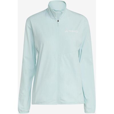 adidas Terrex Multi CLIMAWARM Damen Fleecejacke hellblau - S female adidas Terrex Multi CLIMAWARM Damen Fleecejacke hellblau - S female