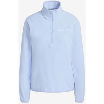 adidas Multi Essentials Damen Fleecejacke blau - XL female adidas Multi Essentials Damen Fleecejacke blau - XL female