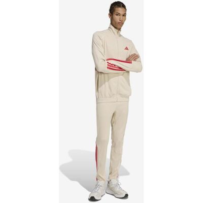 adidas Stadium Trainingsanzug beige rot - L male adidas Stadium Trainingsanzug beige rot - L male