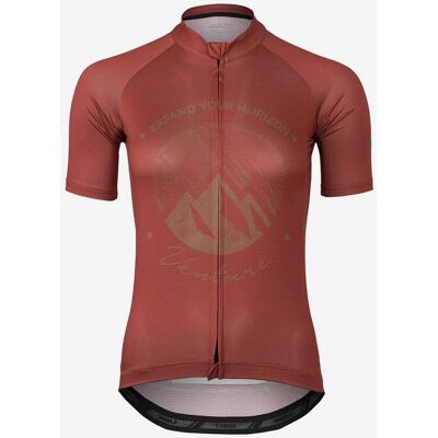 Agu Gravel Venture Damen Kurzarmtrikot granatrot - L female Agu Gravel Venture Damen Kurzarmtrikot granatrot - L female