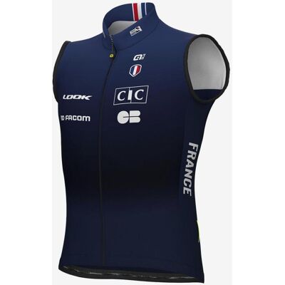 Alé Fédération Française de Cyclisme Prime 2025 Weste blau - M male Alé Fédération Française de Cyclisme Prime 2025 Weste blau - M male