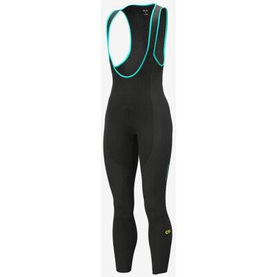 Alé Klimatik K-Wind Blizzard Damen Trägerhose lang schwarz/hellblau - M female Alé Klimatik K-Wind Blizzard Damen Trägerhose lang schwarz/hellblau - M female