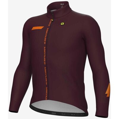 Alé PR.E Follow Me Langarmtrikot dunkelviolett/orange - M male Alé PR.E Follow Me Langarmtrikot dunkelviolett/orange - M male
