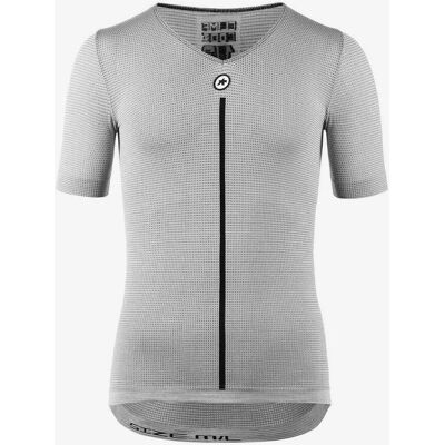 Assos Summer P1 Grau Kurzarm Innen-Shirt - XS-S Assos Summer P1 Grau Kurzarm Innen-Shirt - XS-S