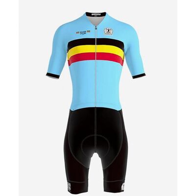 Bioracer Belgischer Icon Bleu S Radsportanzug - Radsportanzug Bioracer Belgischer Icon Bleu S Radsportanzug - Radsportanzug