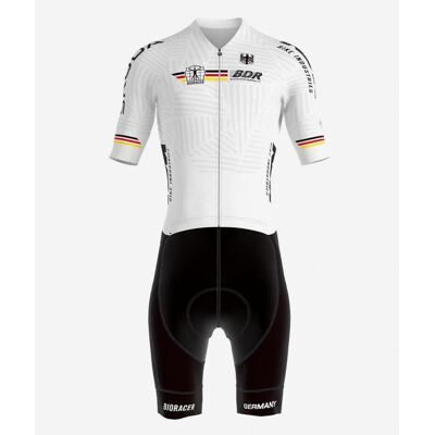 Bioracer Official Icon Road Race Fahrradanzug weiß - XL male Bioracer Official Icon Road Race Fahrradanzug weiß - XL male