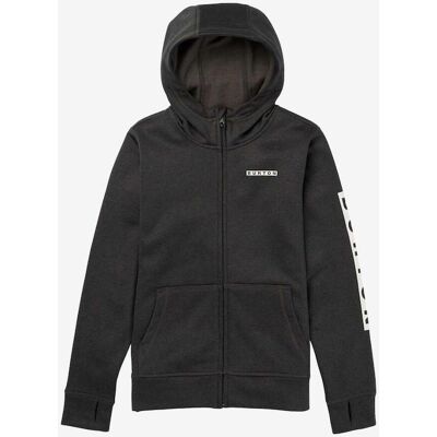 Burton Oak Full Zip Kinder Kapuzenjacke schwarz - M unisex Burton Oak Full Zip Kinder Kapuzenjacke schwarz - M unisex
