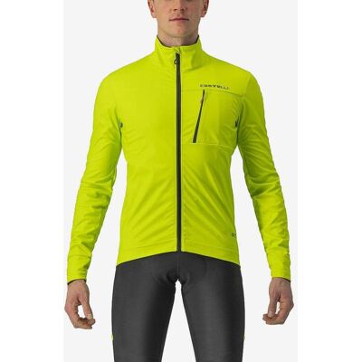 Castelli Go GORE-TEX INFINIUM™ Jacke limettengrün/schwarz - M male Castelli Go GORE-TEX INFINIUM™ Jacke limettengrün/schwarz - M male