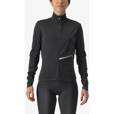 Castelli Go GORE-TEX INFINIUM™ Damen Jacke hellschwarz/weiß - L female Castelli Go GORE-TEX INFINIUM™ Damen Jacke hellschwarz/weiß - L female