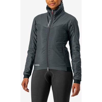 Castelli Fly Thermal GORE-TEX INFINIUM™ Damen Jacke grau - L female Castelli Fly Thermal GORE-TEX INFINIUM™ Damen Jacke grau - L female