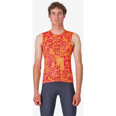 Castelli Espresso R--A/D Baselayer - SS25 - Vivid Orange - Basisschicht Castelli Espresso R--A/D Baselayer - SS25 - Vivid Orange - Basisschicht