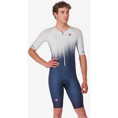 Castelli Core Tri Kurzarm-Trisuit weiß/marineblau - 3XL male Castelli Core Tri Kurzarm-Trisuit weiß/marineblau - 3XL male