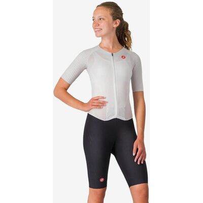 Castelli Free San Remo 3 Rosso Corsa Damen Kurzarm-Trisuit weiß - M female Castelli Free San Remo 3 Rosso Corsa Damen Kurzarm-Trisuit weiß - M female