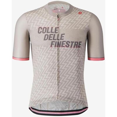 Castelli Giro d'Italia 2025 Colle Delle Finestre Kurzarmtrikot beige - XXL male Castelli Giro d'Italia 2025 Colle Delle Finestre Kurzarmtrikot beige - XXL male
