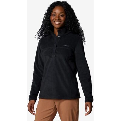 Columbia Benton Springs Half Zip Snap Pull Over II Damen Fleecejacke schwarz - S female Columbia Benton Springs Half Zip Snap Pull Over II Damen Fleecejacke schwarz - S female