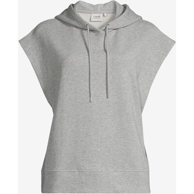 Casall Terry Spring Damen Hoodie ärmellos grau - S female Casall Terry Spring Damen Hoodie ärmellos grau - S female