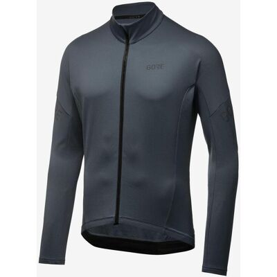 Gore Wear C3 Thermo Radtrikot - Langarm - Dunkelgrau Gore Wear C3 Thermo Radtrikot - Langarm - Dunkelgrau