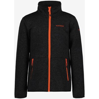 Icepeak Kotlik Kinder Fleecejacke schwarz/orange - 176 unisex Icepeak Kotlik Kinder Fleecejacke schwarz/orange - 176 unisex