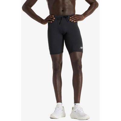 New Balance Sleek Pocket Leggings kurz pechschwarz - L male New Balance Sleek Pocket Leggings kurz pechschwarz - L male