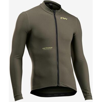 Northwave Extreme Thermal Langarmtrikot dunkelgrün - S male Northwave Extreme Thermal Langarmtrikot dunkelgrün - S male