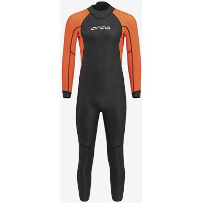 Orca Vitalis Hi-Vis Open Water Langarm-Neoprenanzug schwarz/orange - 11 male Orca Vitalis Hi-Vis Open Water Langarm-Neoprenanzug schwarz/orange - 11 male