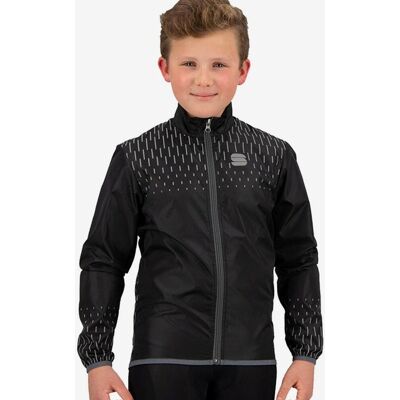 Sportful Reflex leichte Kinder Windjacke schwarz/grau - 6 unisex Sportful Reflex leichte Kinder Windjacke schwarz/grau - 6 unisex