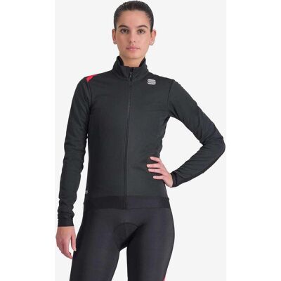 Sportful Fiandre Medium W Schwarze Jacke - Fahrrad Windbreaker Sportful Fiandre Medium W Schwarze Jacke - Fahrrad Windbreaker