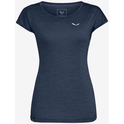 Salewa Puez Melange Dry Damen T-Shirt dunkelblau - 40 female Salewa Puez Melange Dry Damen T-Shirt dunkelblau - 40 female