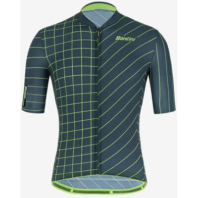 Santini Eco Sleek Dinamo Kurzarmtrikot grün - Sleek Fit - XS male Santini Eco Sleek Dinamo Kurzarmtrikot grün - Sleek Fit - XS male