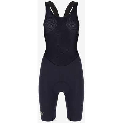 Santini Unico Damen Trägerhose schwarz - XL female Santini Unico Damen Trägerhose schwarz - XL female