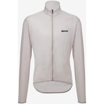 Santini Nebula Windjacke leicht grau-weiß - Classic Fit - M male Santini Nebula Windjacke leicht grau-weiß - Classic Fit - M male